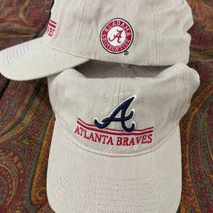 Atlanta Braves x Crimson Tide Strapback Hat